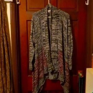 Charming Charlie,large,comfy sweater/shawl